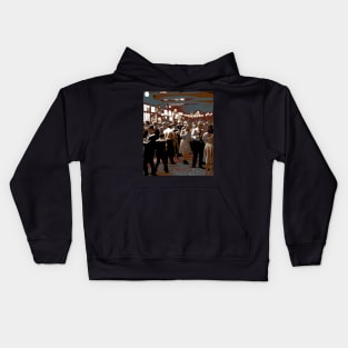 Mid-Century Celebration Kids Hoodie